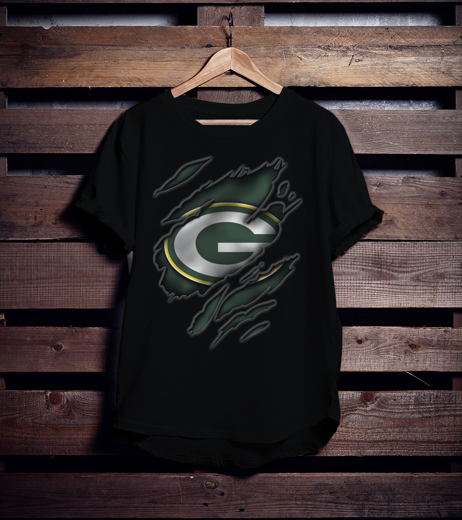 Green Bay Packers Ripped T-Shirt