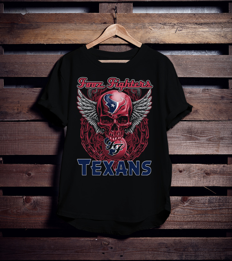 Fooz Fighters Houston Texans T-Shirt