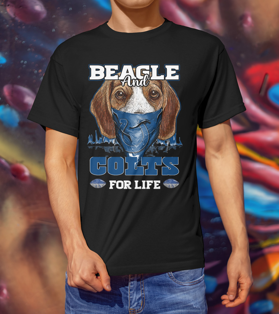 Beagle And Colts For Life T-Shirt