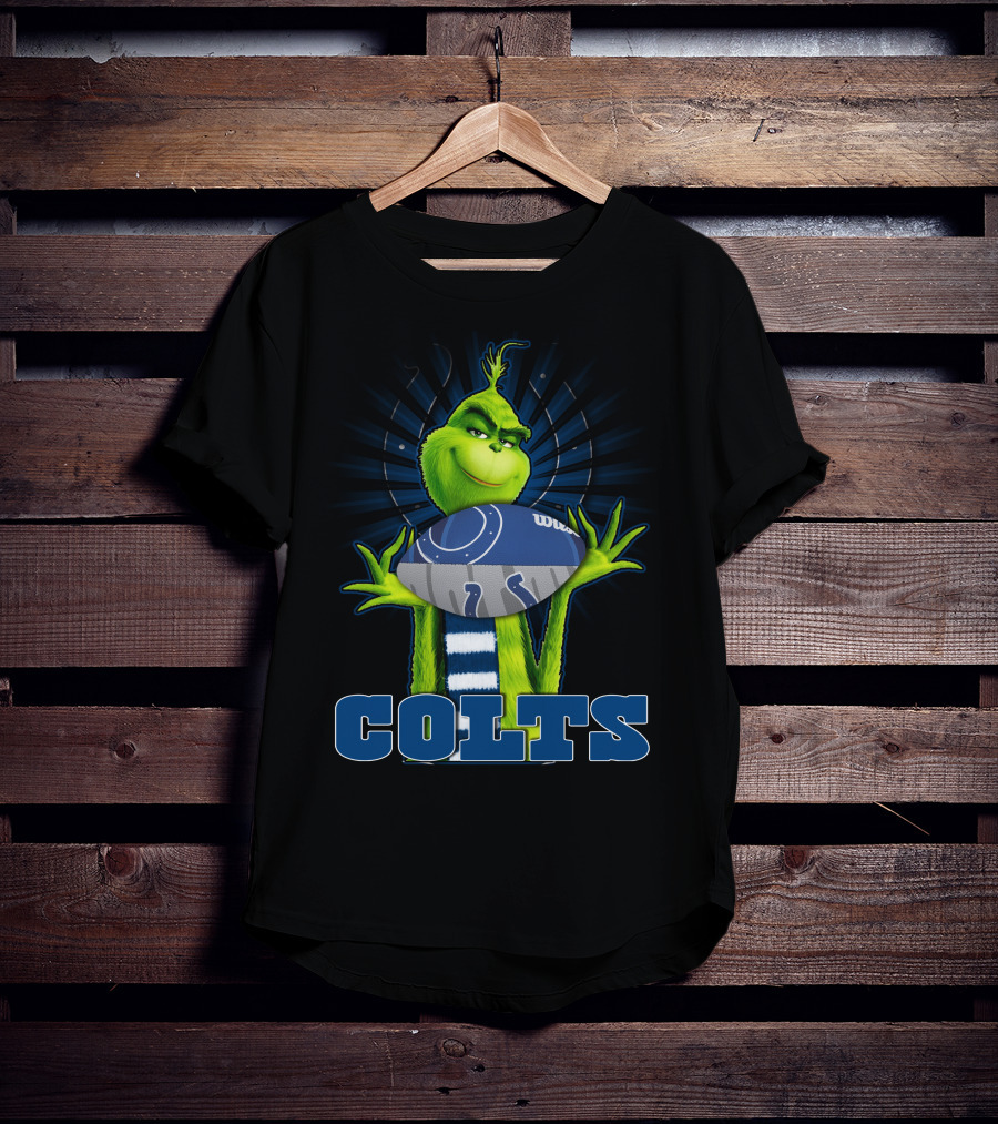 Grinch Indianapolis Colts Football T-Shirt