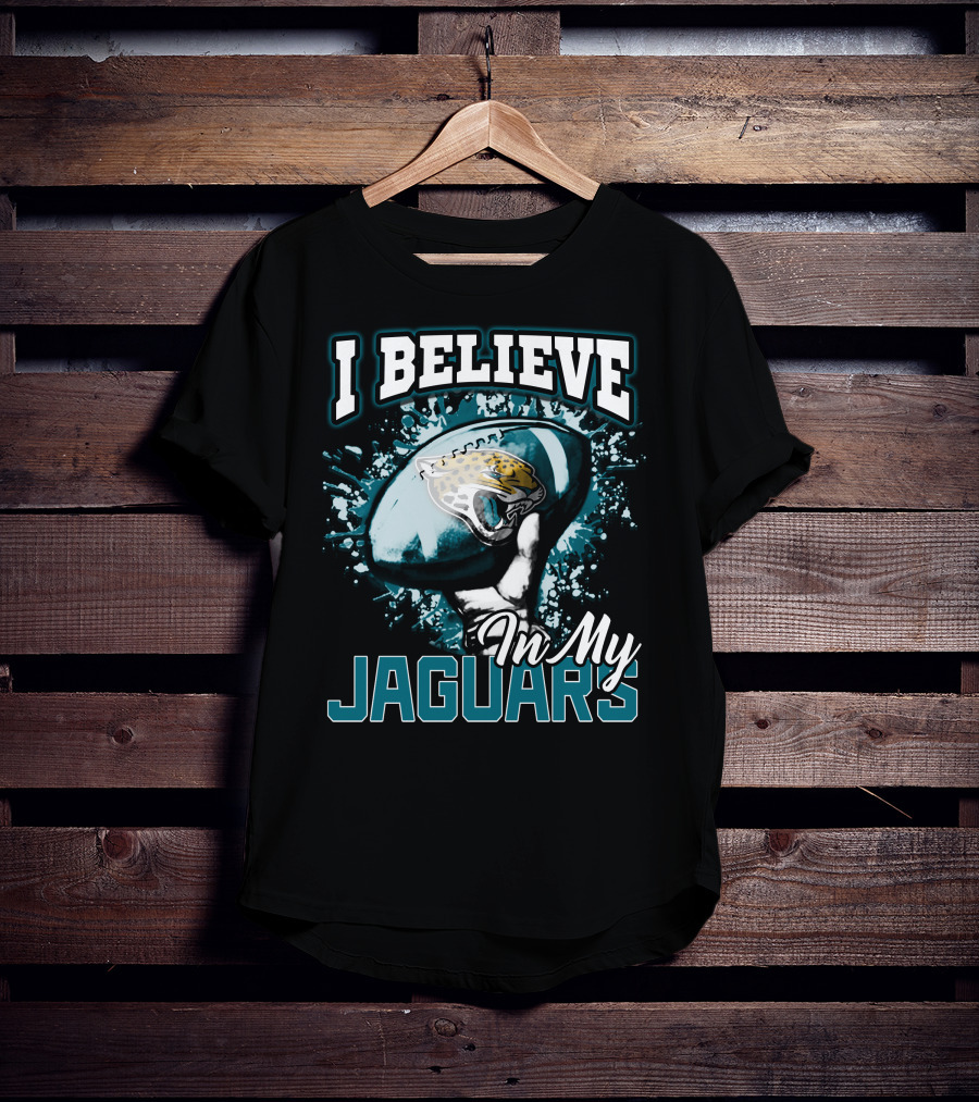 I Believe In My Jaguars Jacksonville Football Fan Support T-Shirt