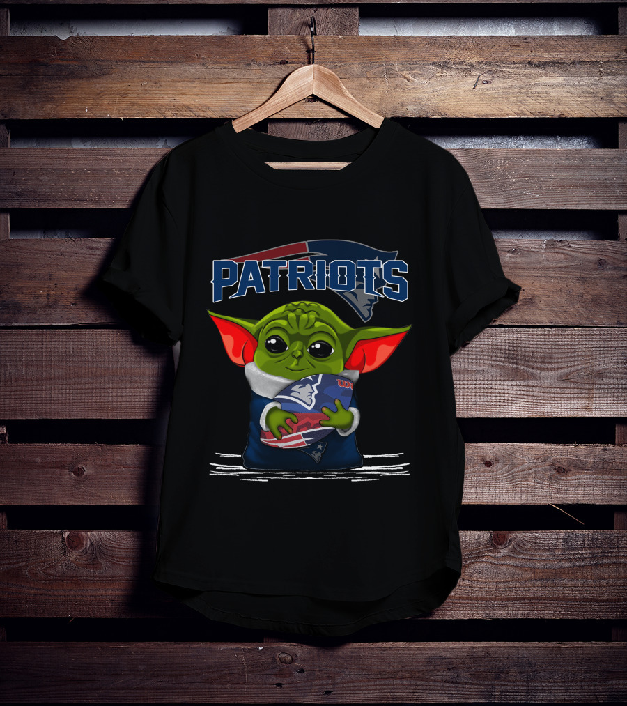 Yoda New England Patriots Football Character T-Shirt