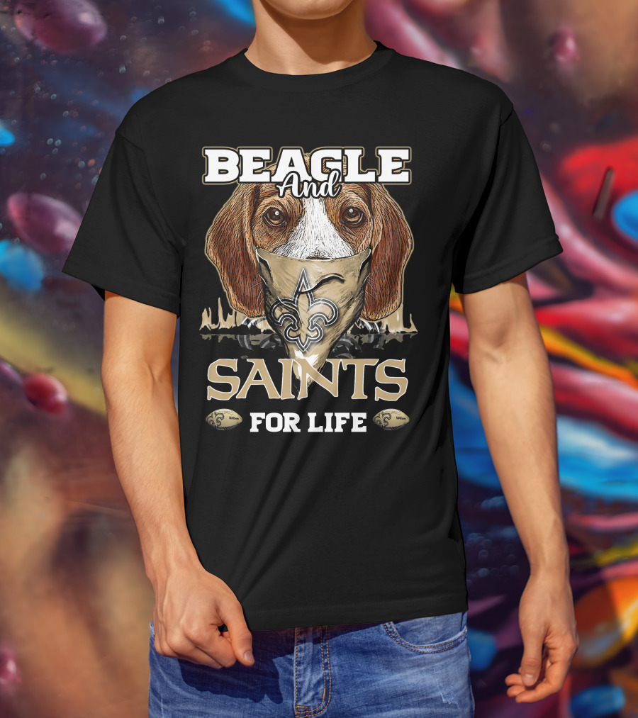 Beagle And Saints For Life T-Shirt