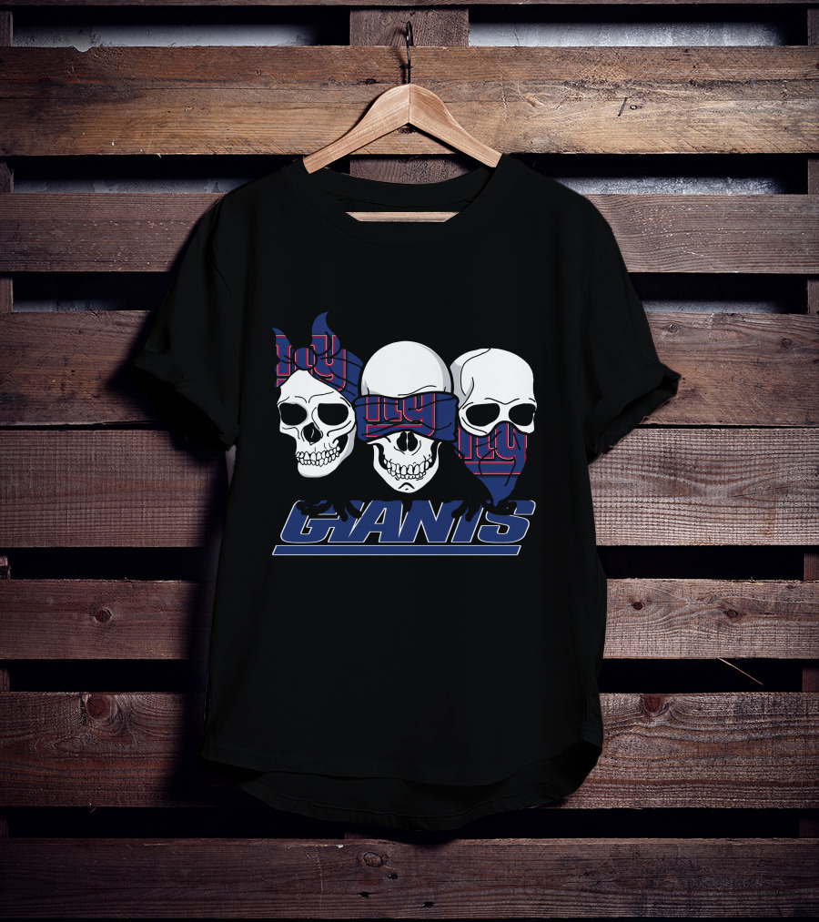 3 Skull Giants New York T-Shirt