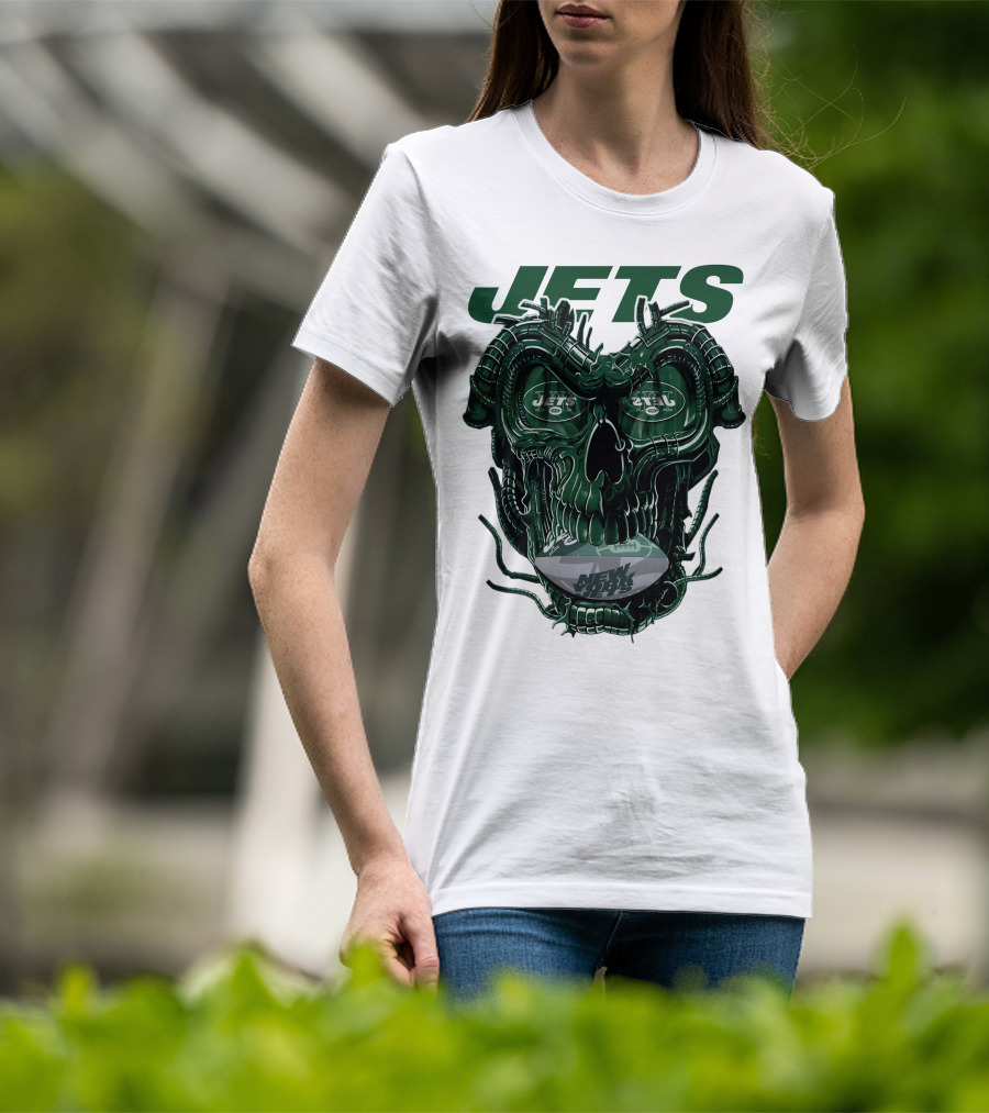 Jets Dragonskull New York Football T-Shirt
