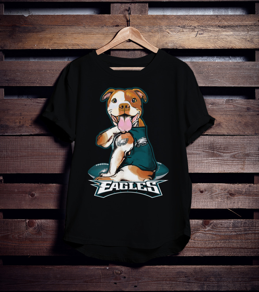 Pittbull Eagles Football Philadelphia T-Shirt