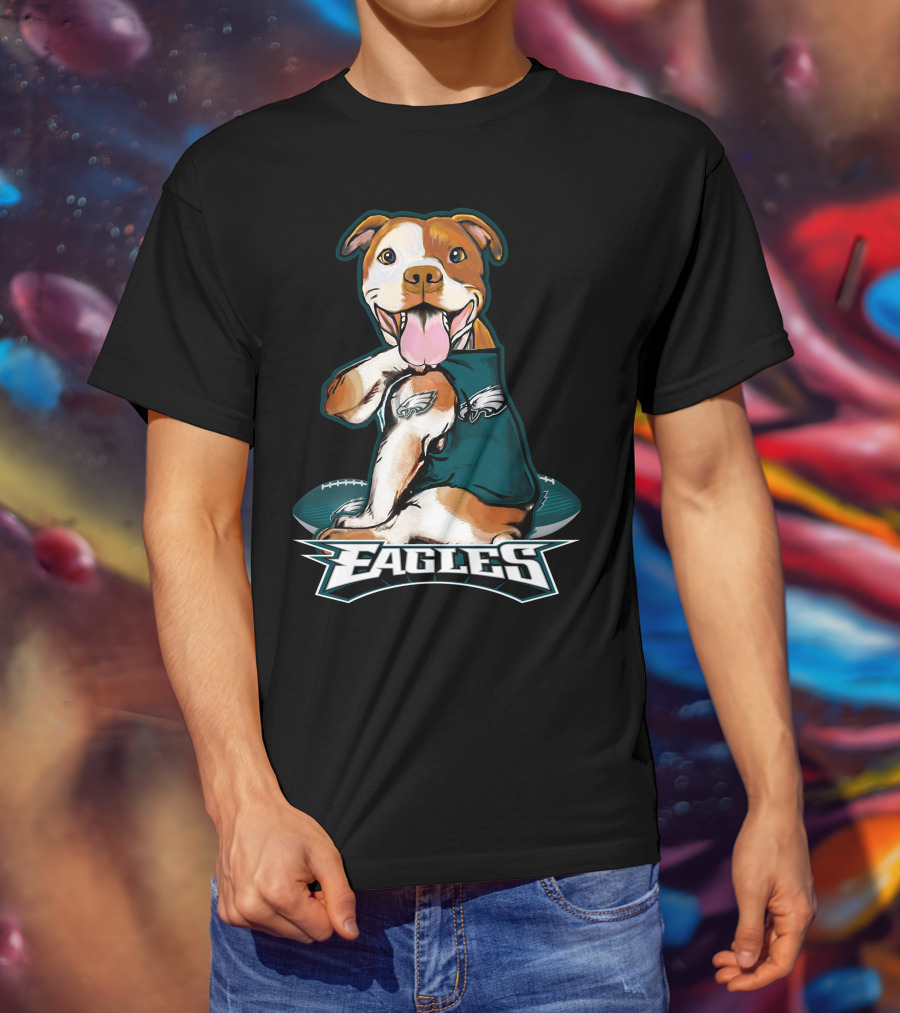 Pittbull Eagles Football Philadelphia T-Shirt