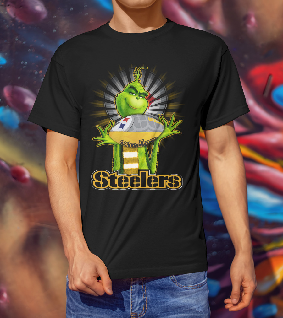 Grinch Steelers Football Fan T-Shirt
