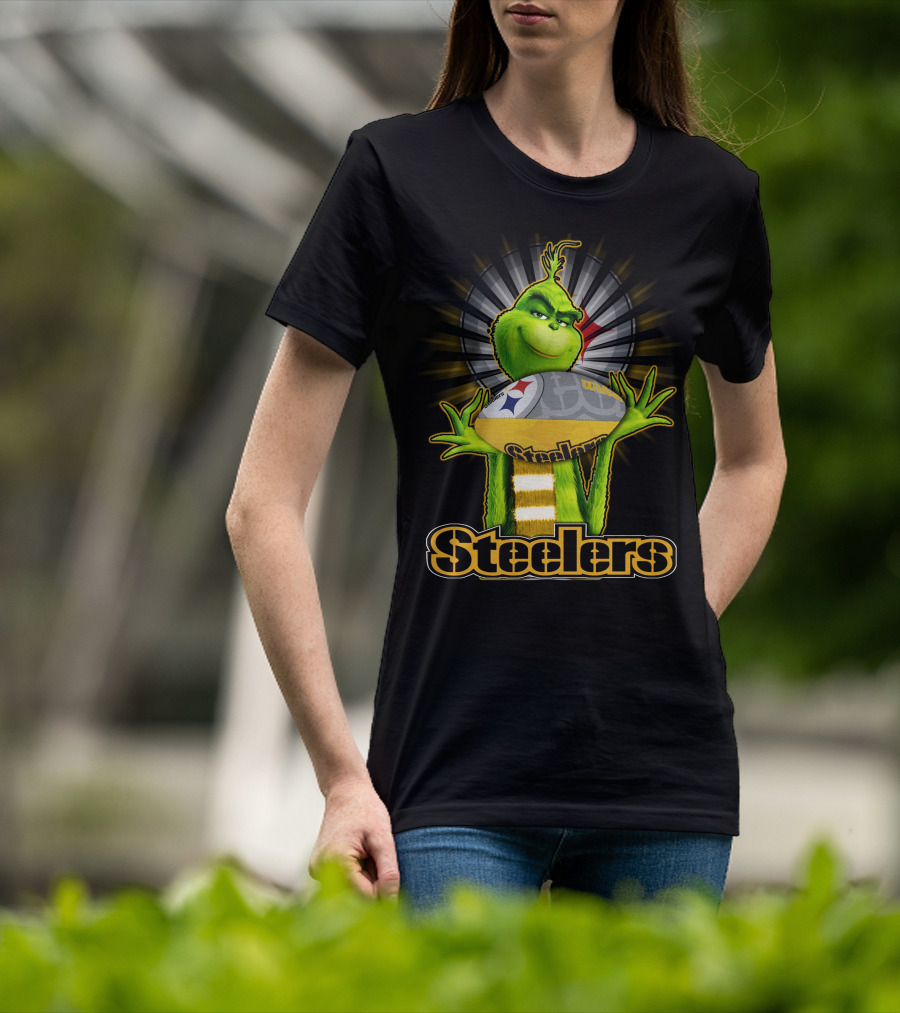 Grinch Steelers Football Fan T-Shirt