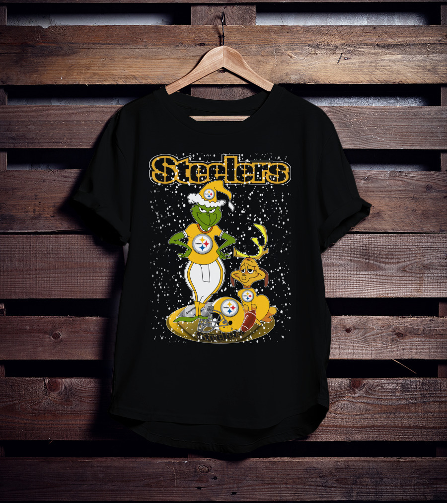Steelers Grinchxmas Christmas Football T-Shirt