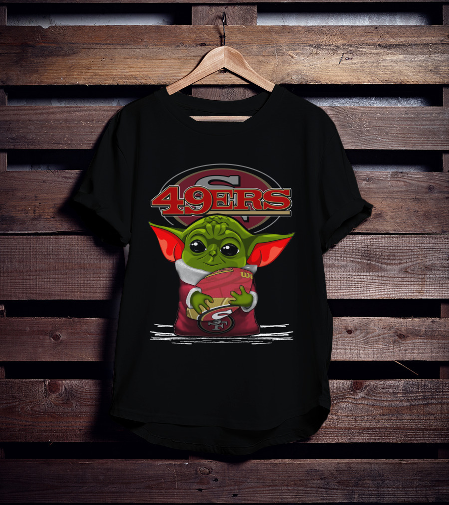 Yoda V3 Baby Alien Football San Francisco 49ers T-Shirt