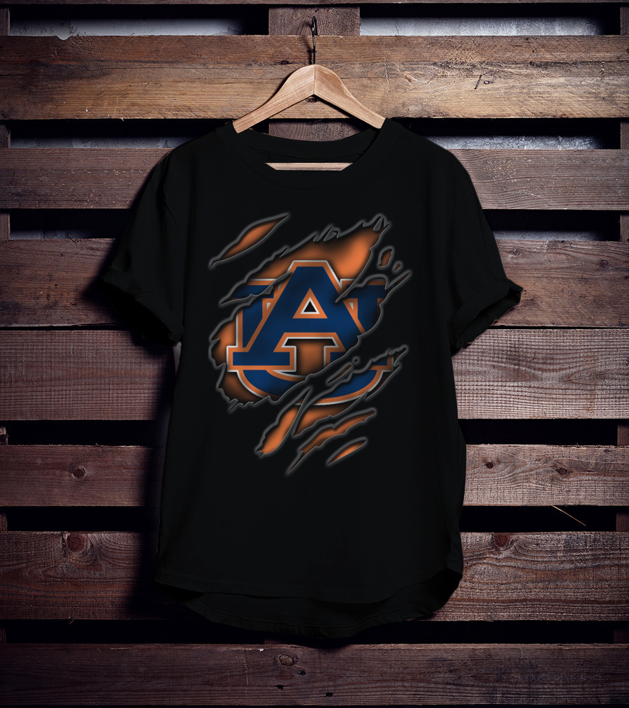 Torn Auburn Tigers T-Shirt