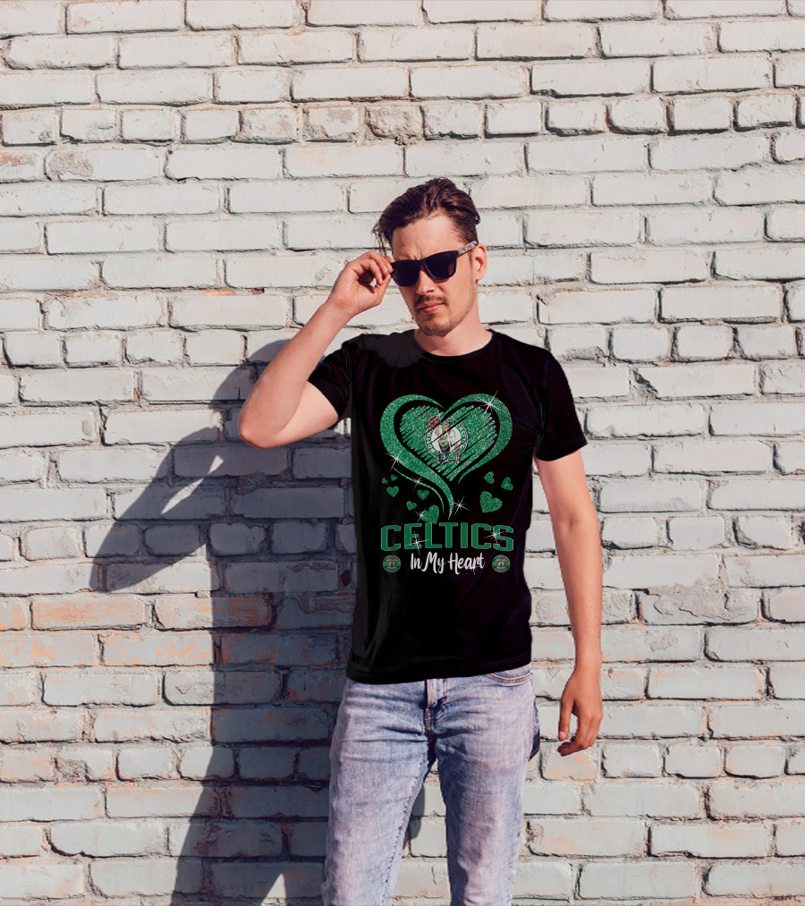 Celtics Boston In My Heart T-Shirt