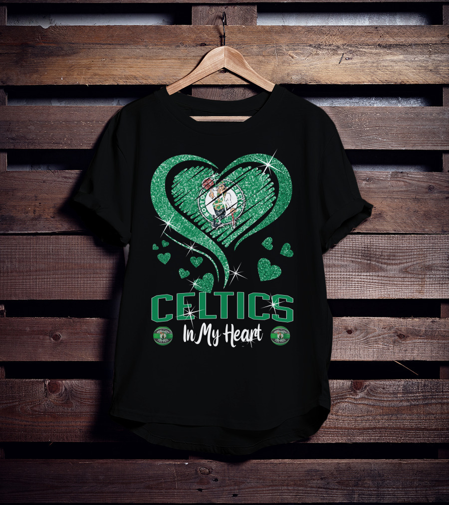 Celtics Boston In My Heart T-Shirt