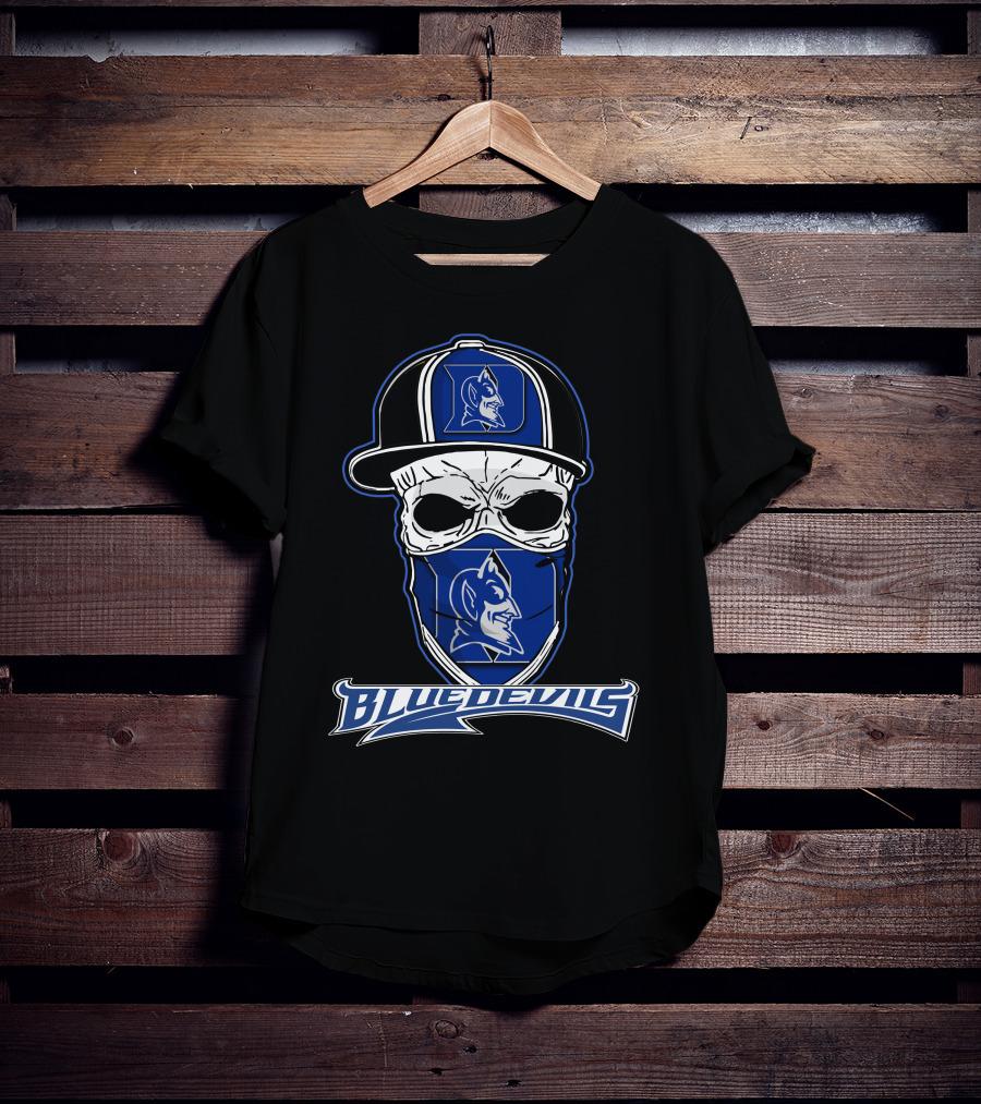 Skull Hat Blue Devils Duke T-Shirt