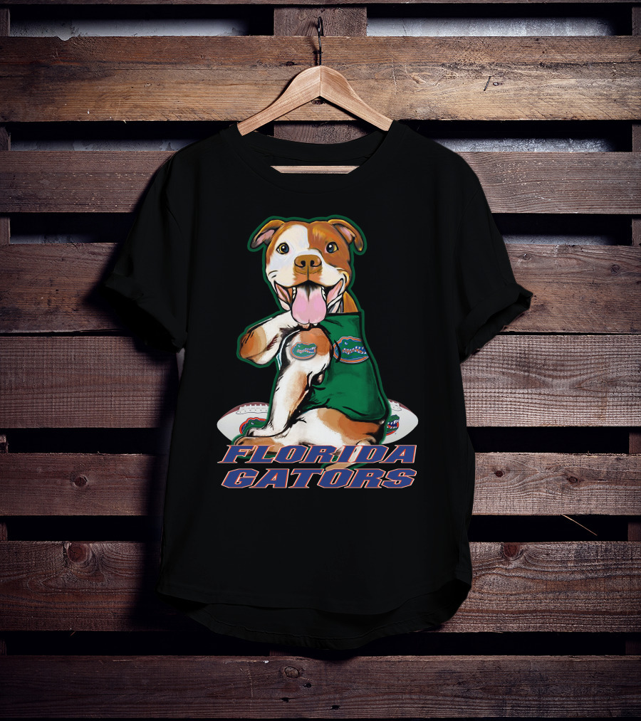Pitbull Florida Gators Football Fan T-Shirt