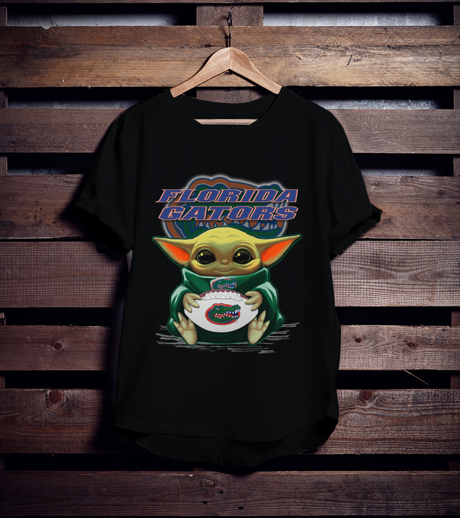 Florida Gators Yoda Football Fan T-Shirt