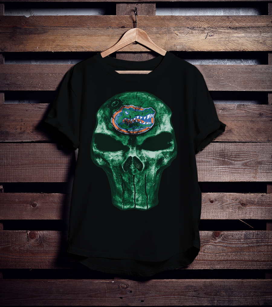 Skull Florida Gators T-Shirt