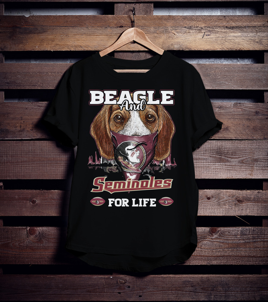 Beagle And Seminoles For Life T-Shirt