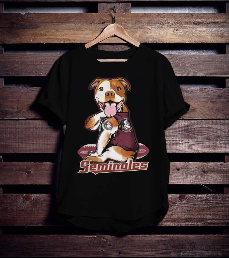 Pittbull Seminoles Football Florida State T-Shirt