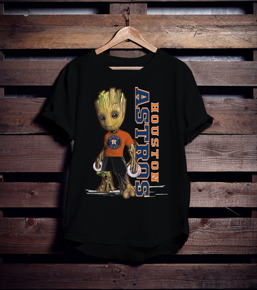 Groot Houston Astros Baseball Fan T-Shirt