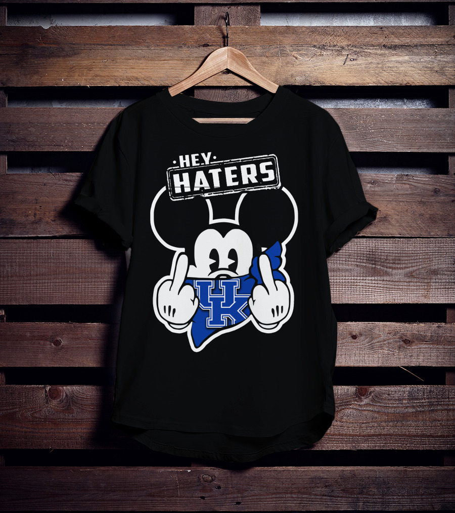 Hey Haters Mick Kentucky Wildcats T-Shirt