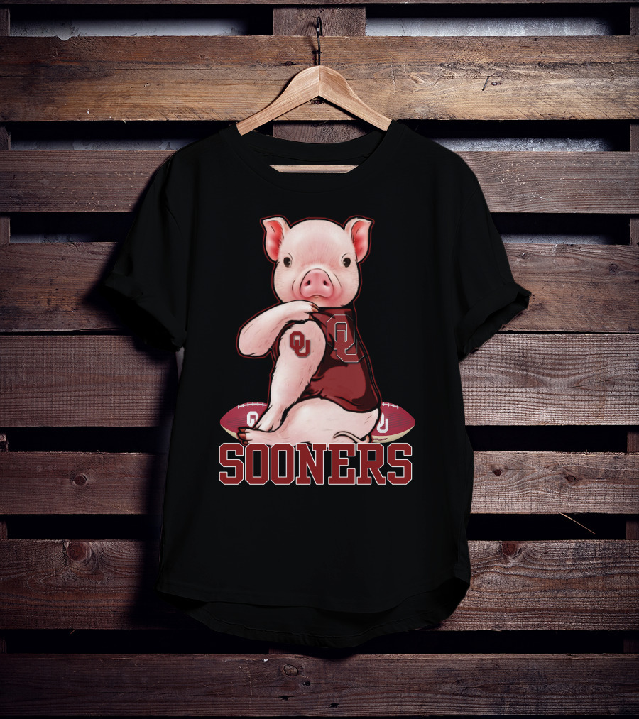 OU Pig Sooners Football T-Shirt