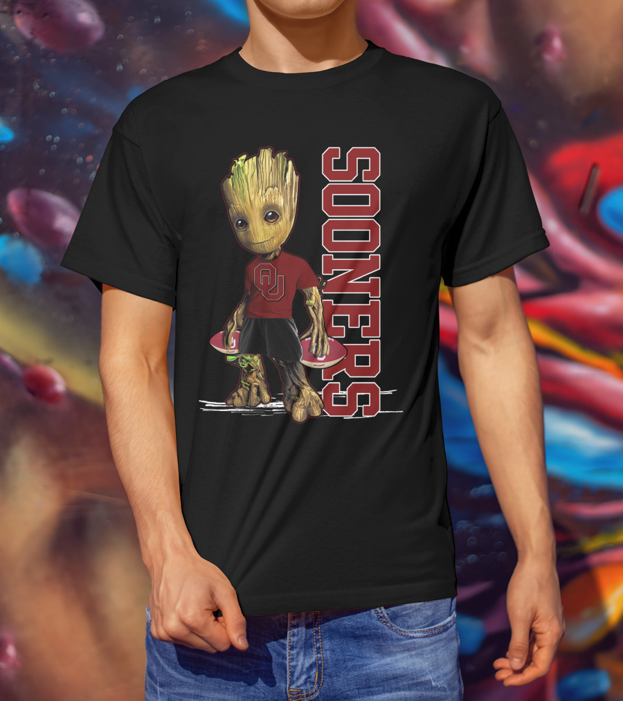 Groot Sooners OU Fan T-Shirt