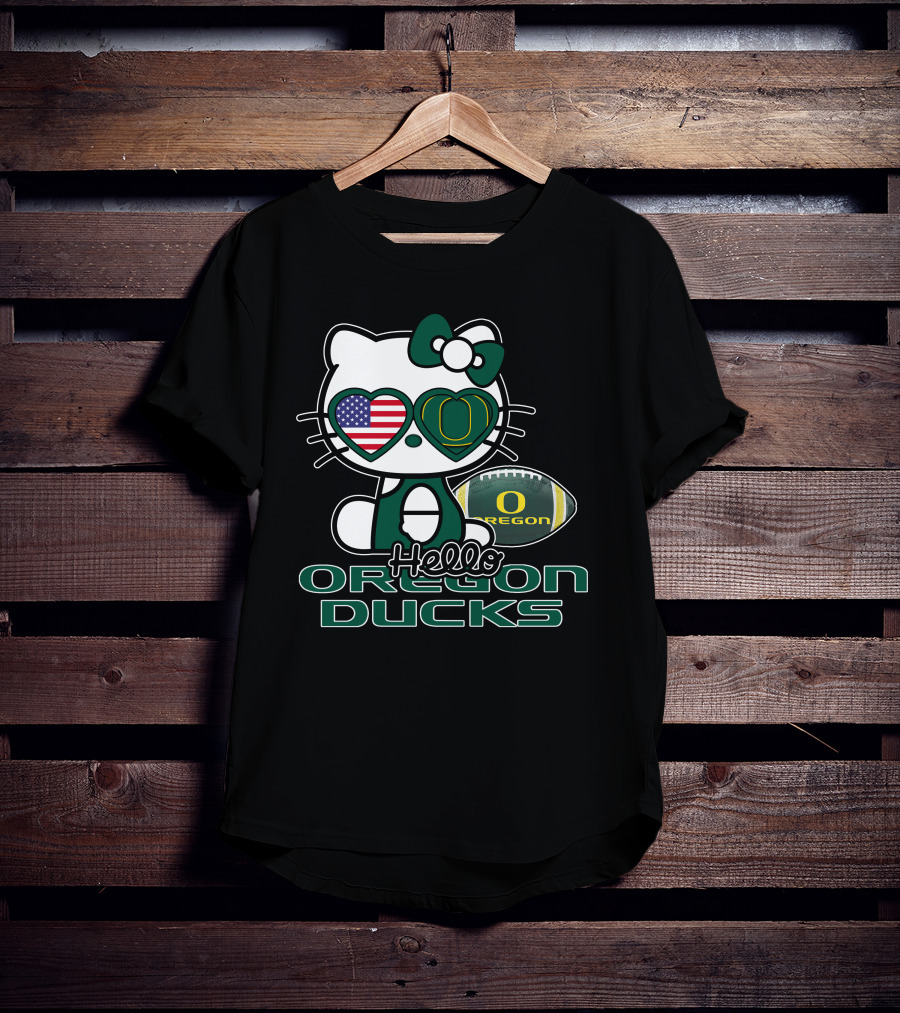 Hello Oregon Ducks T-Shirt