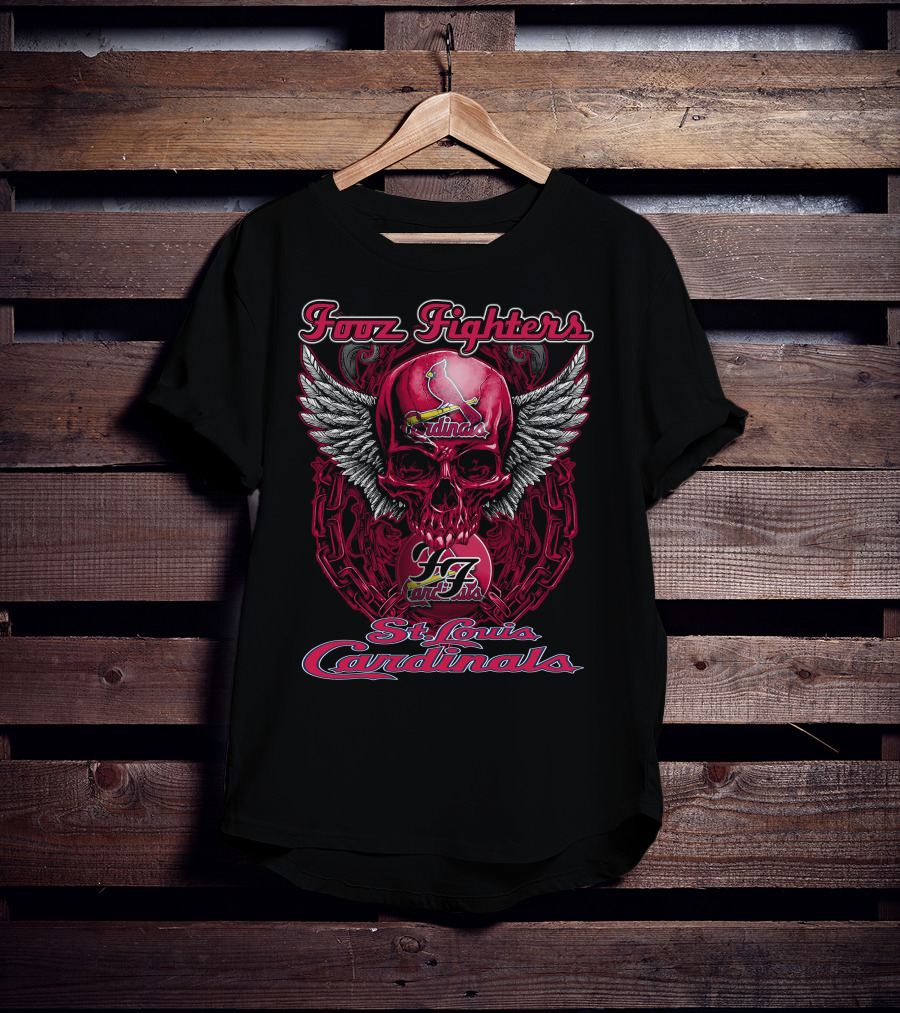 Fooz Fighters Cardinals St. Louis T-Shirt