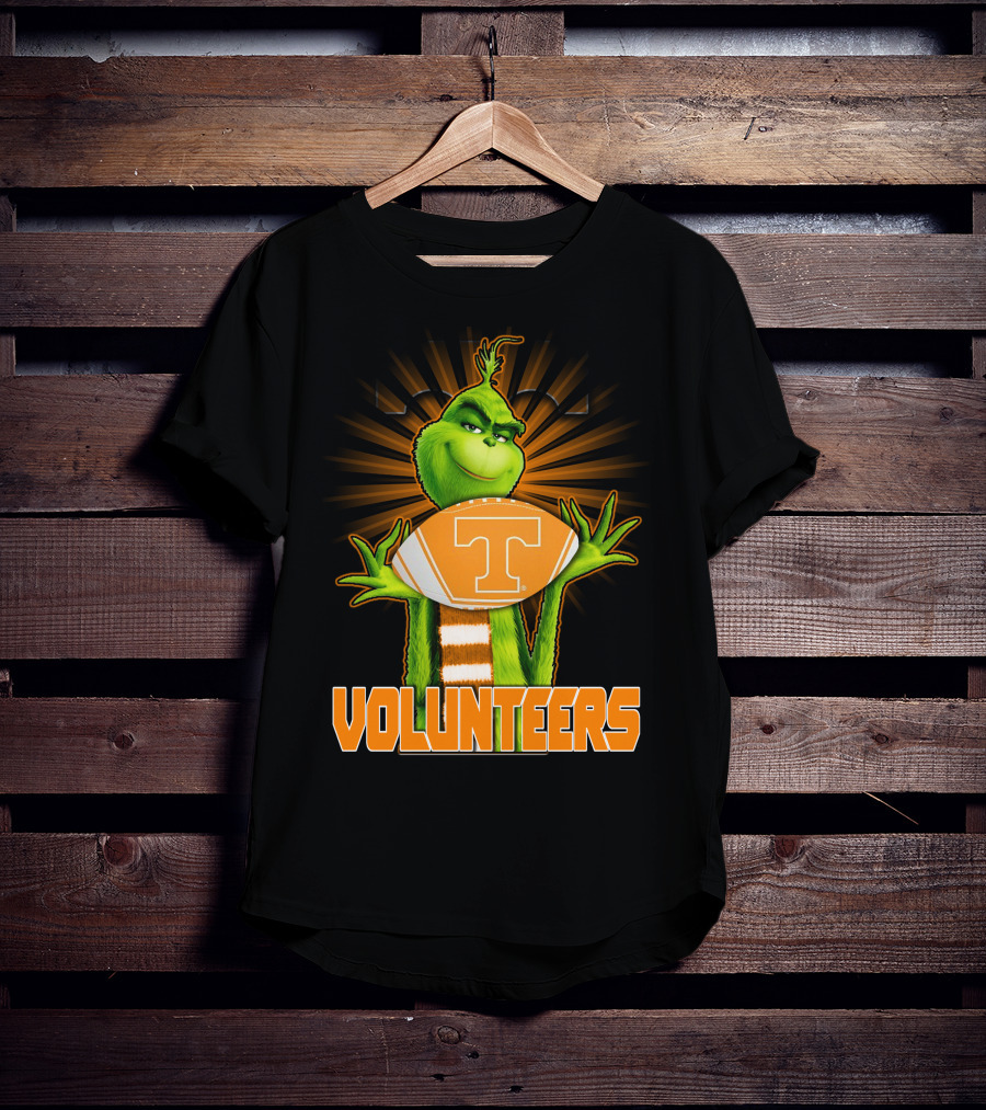 Grinch Volunteers Tennessee Football T T-Shirt