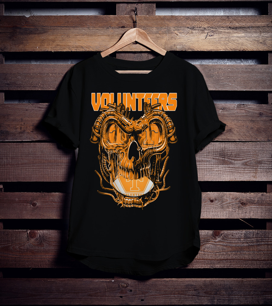 Volunteers Dragonskull Tennessee Football T-Shirt