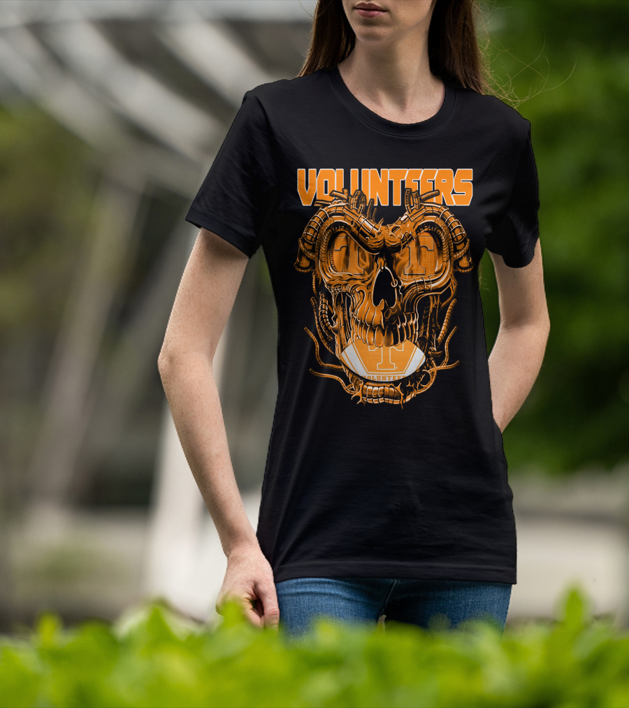 Volunteers Dragonskull Tennessee Football T-Shirt