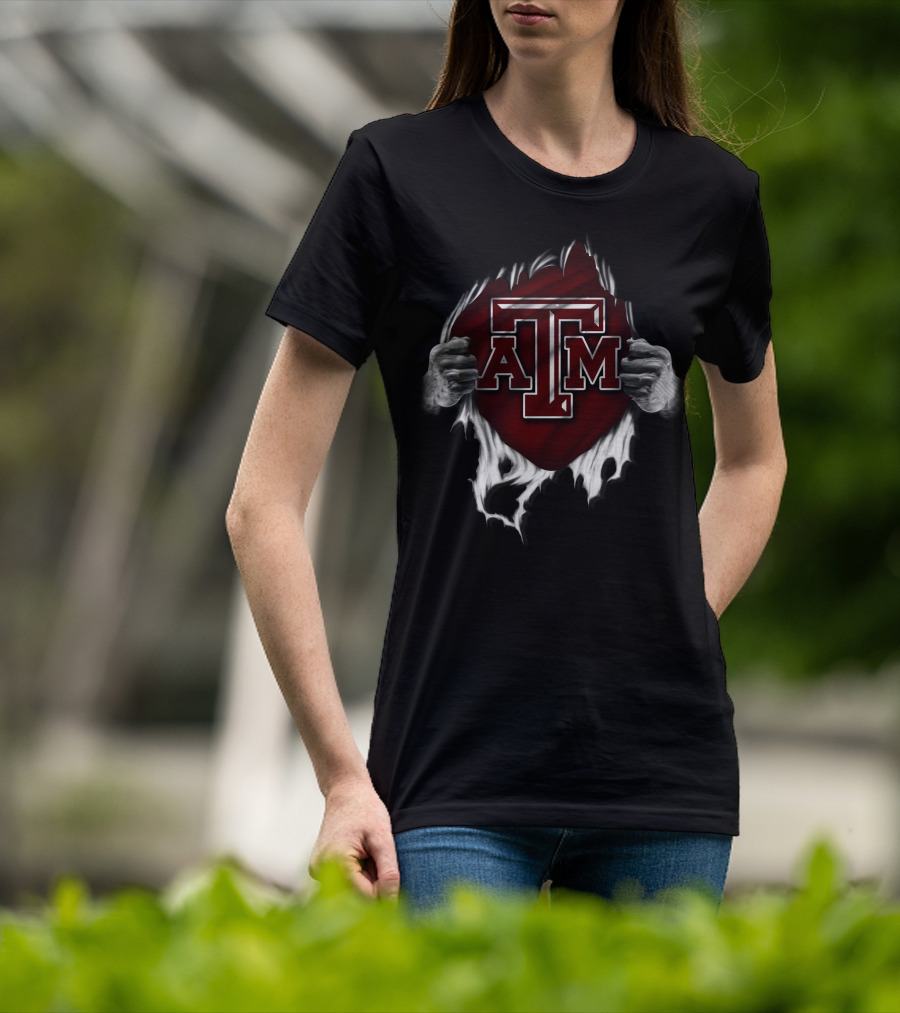 Texas A&M Aggies Ripped T-Shirt