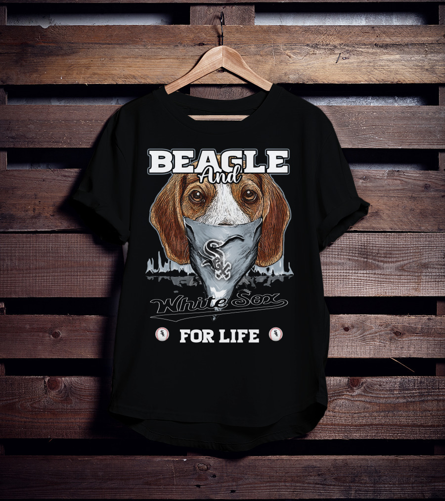 Beagle And White Sox For Life T-Shirt