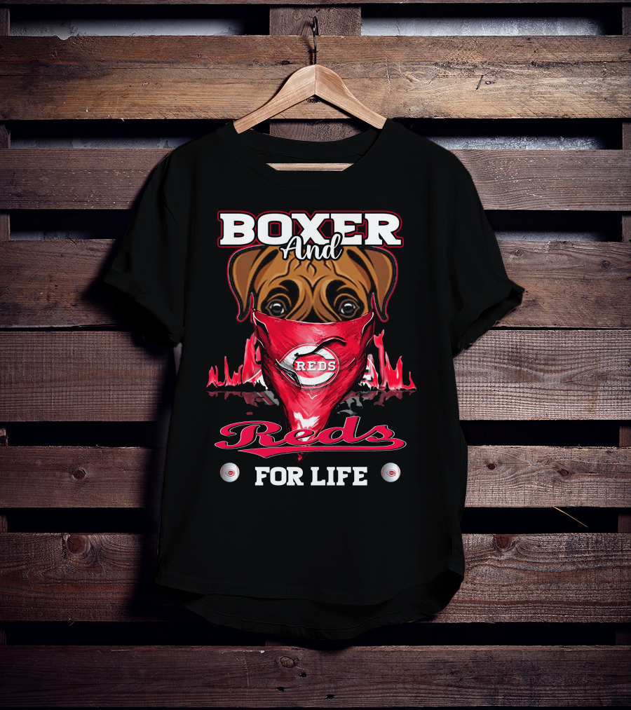 Boxer And Reds For Life T-Shirt