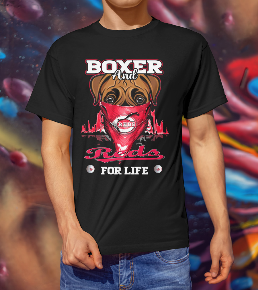 Boxer And Reds For Life T-Shirt