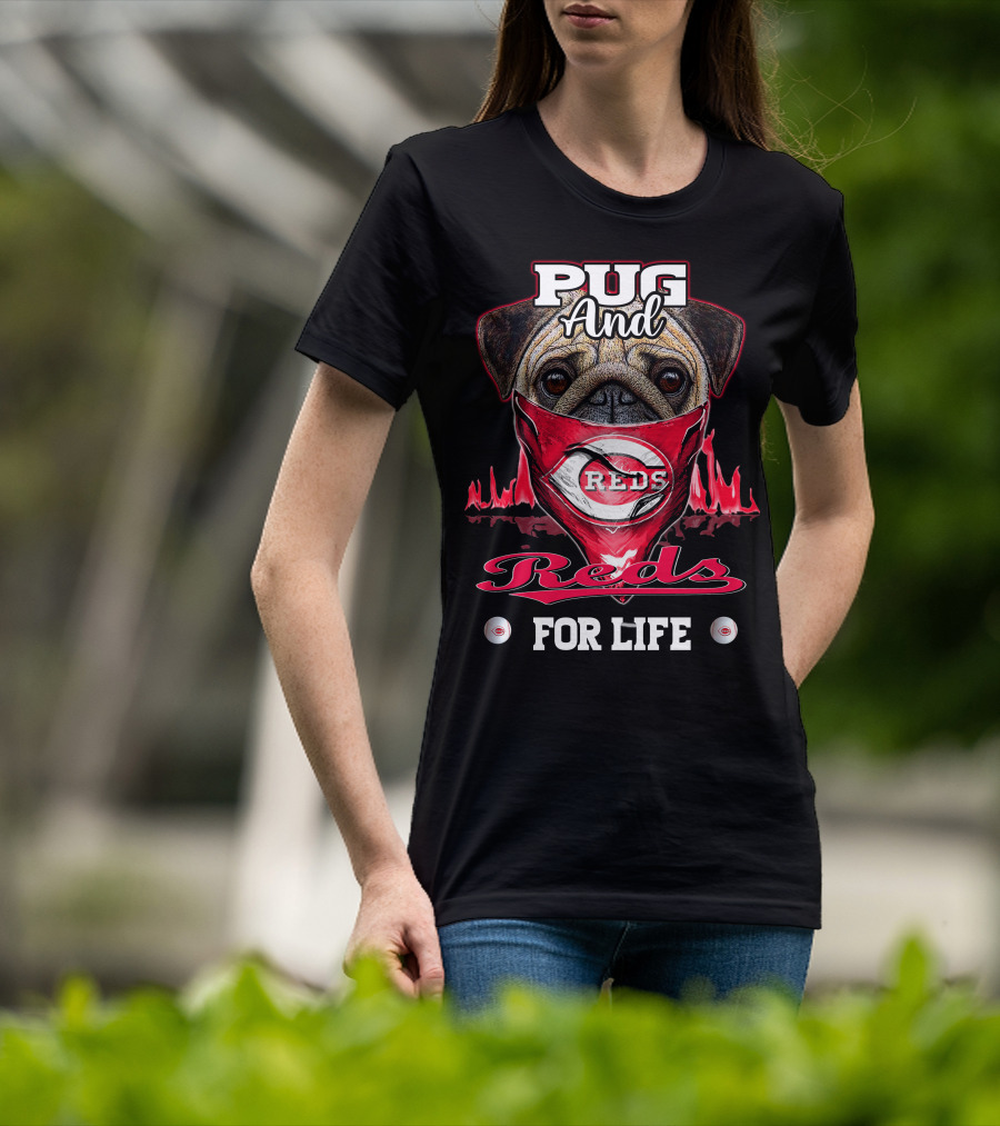 Pug And Reds For Life T-Shirt