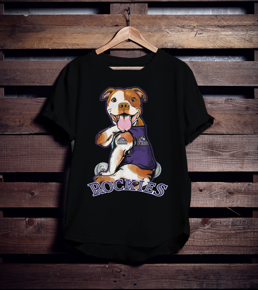 Rockies Pittbull Colorado Baseball T-Shirt
