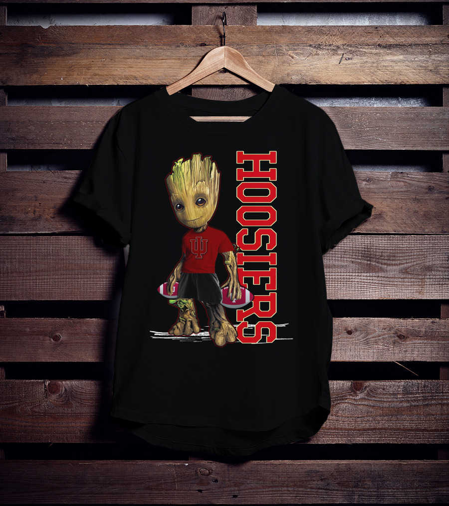 Groot Indiana Hoosiers Football T-Shirt
