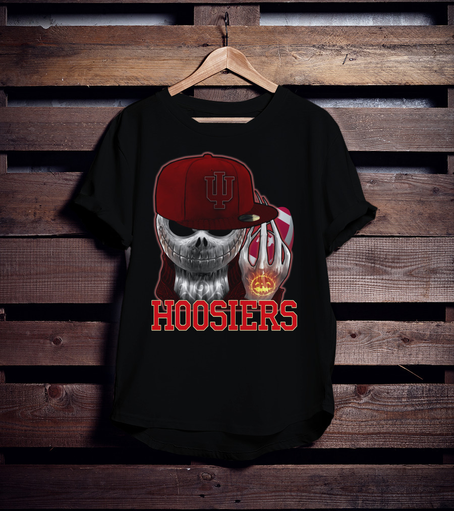 Jackskull Hoosiers Indiana University T-Shirt