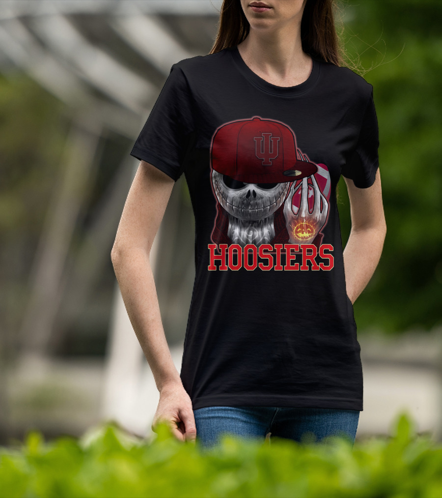 Jackskull Hoosiers Indiana University T-Shirt