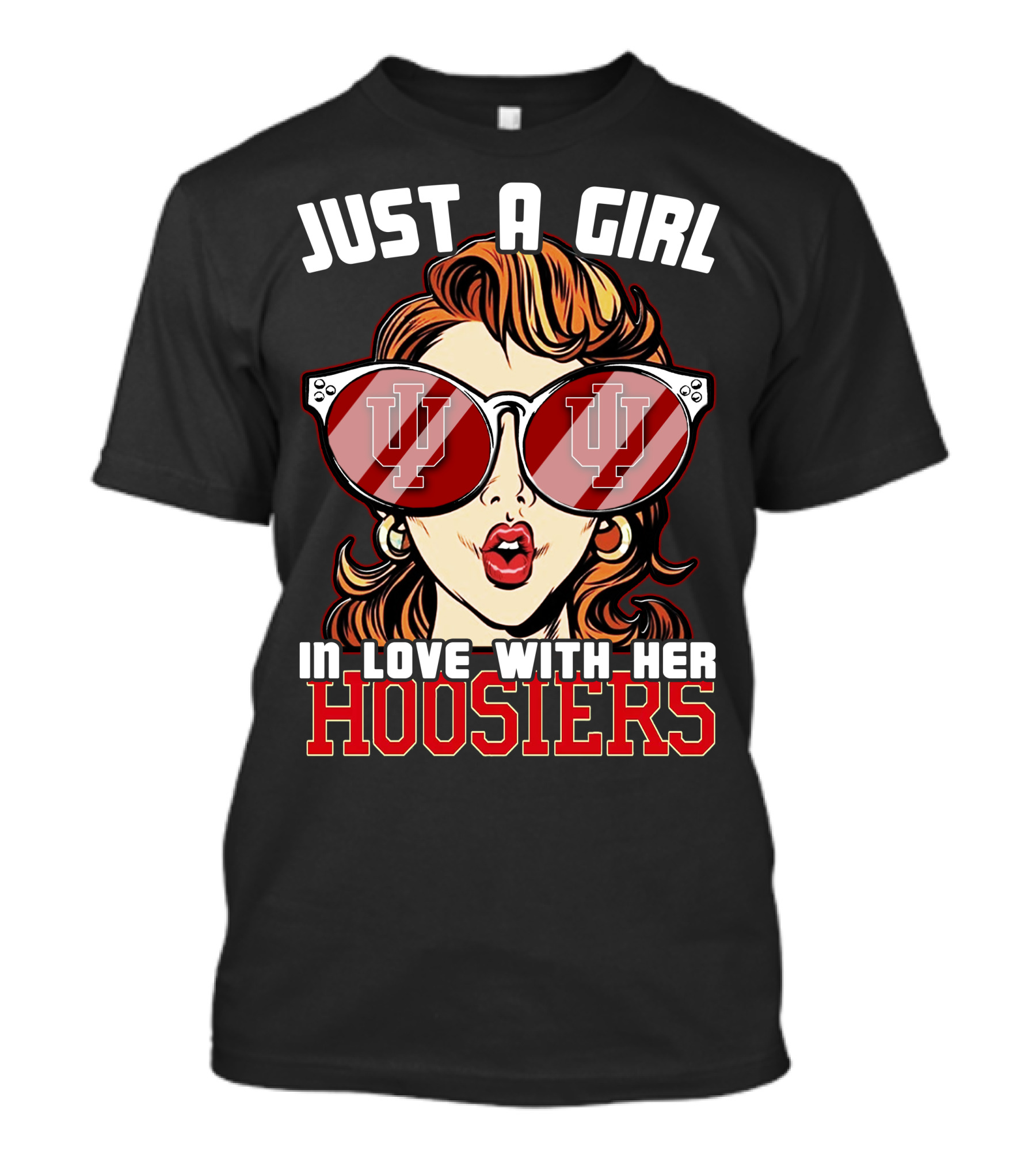 Just A Girl In Love With Her Hoosiers T-Shirt