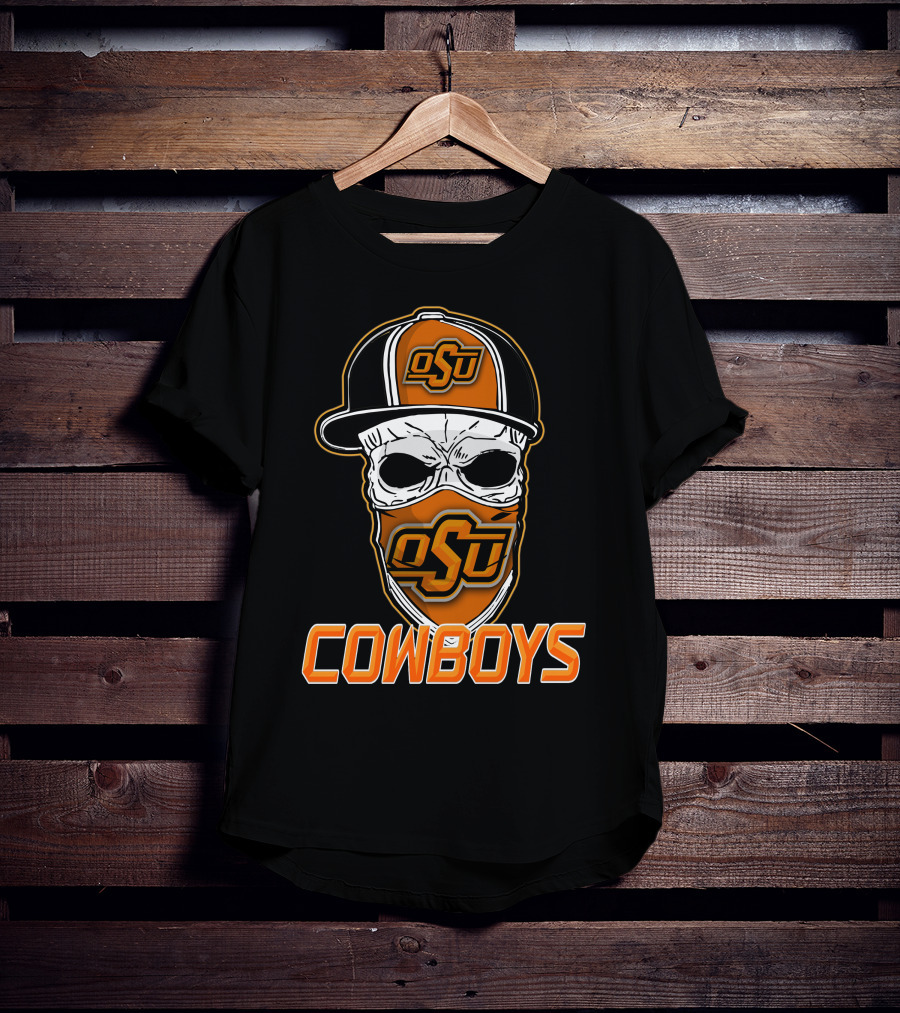 OSU Skull Hat Cowboys T-Shirt