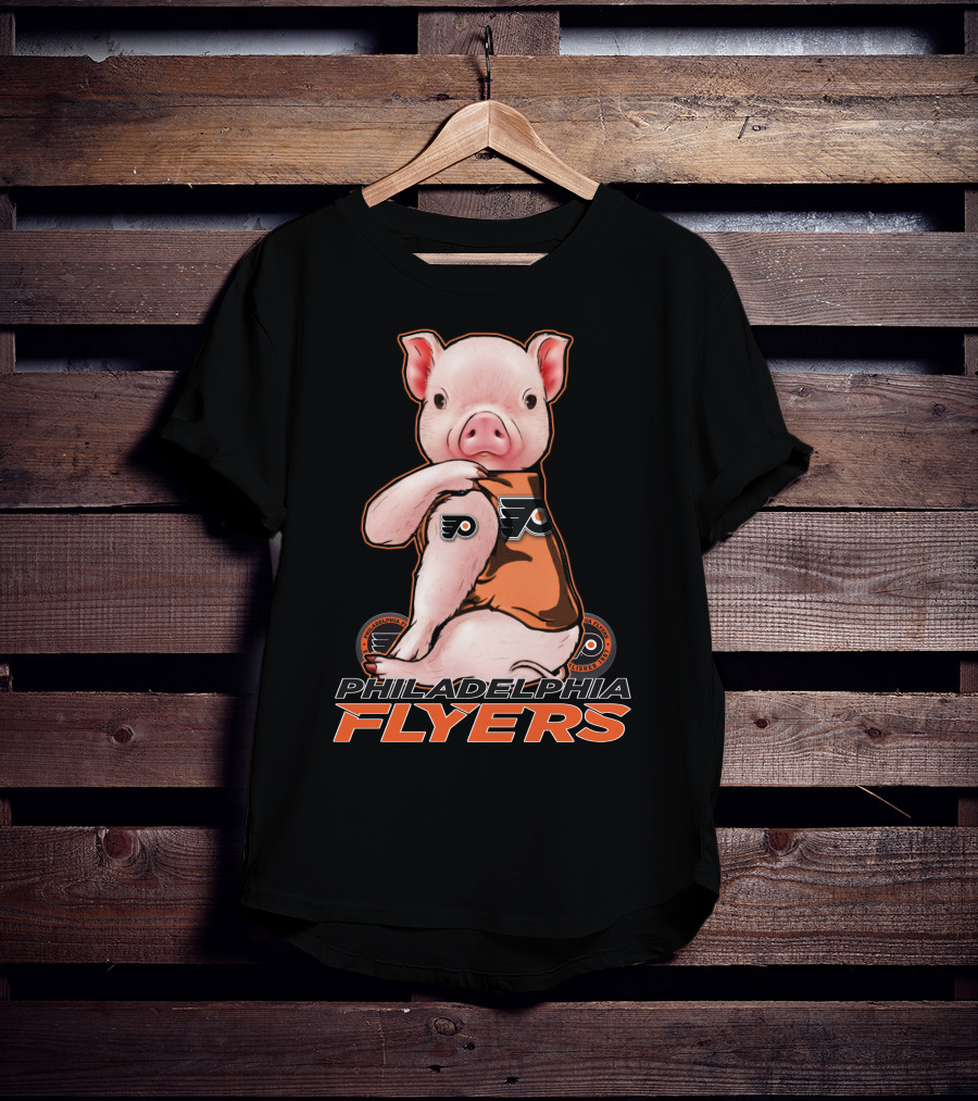 Philadelphia Flyers Pig Mascot T-Shirt