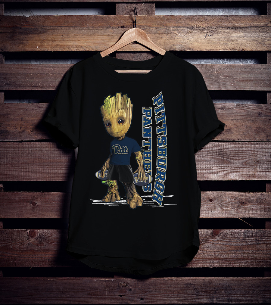 Groot Pitt Panthers Pittsburgh Panthers T-Shirt