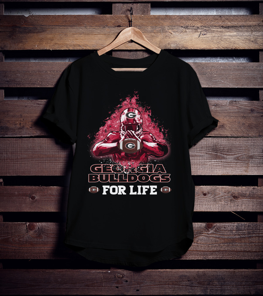 Georgia Bulldogs Football Player For Life T-Shirt