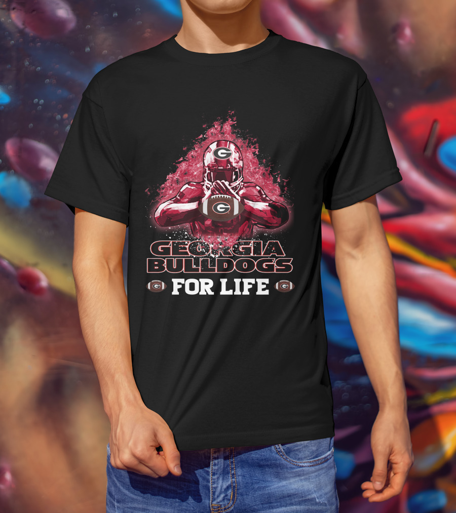 Georgia Bulldogs Football Player For Life T-Shirt