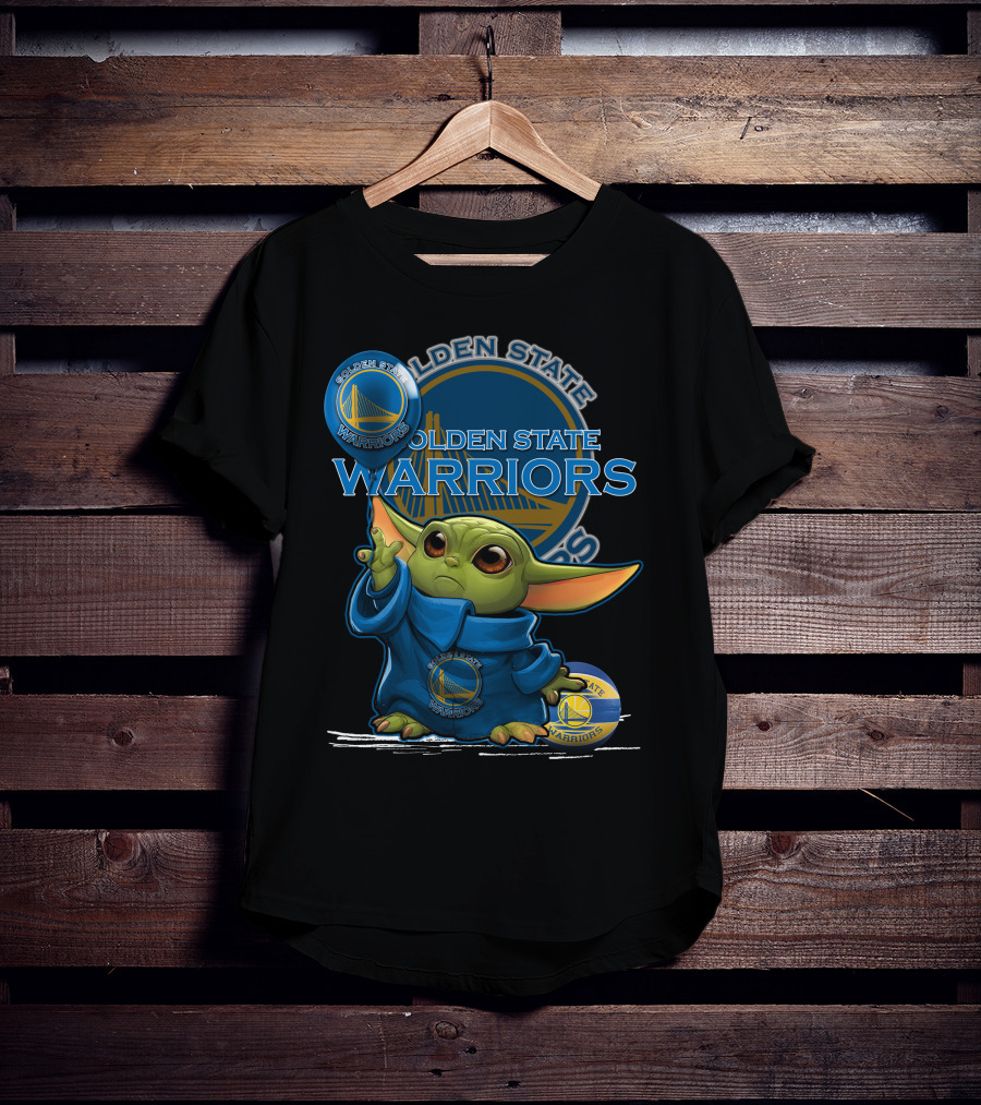 Golden State Warriors Yoda Jedi Fan T-Shirt
