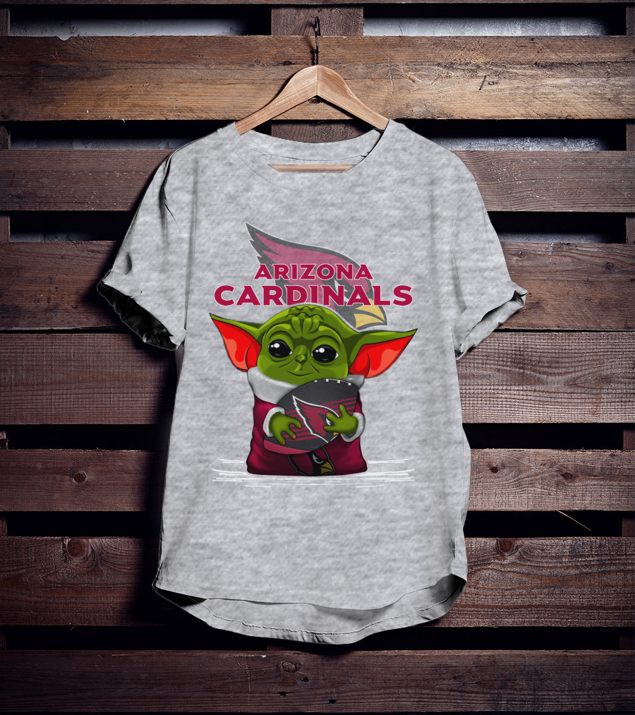 Arizona Cardinals Yoda Football Fan T-Shirt